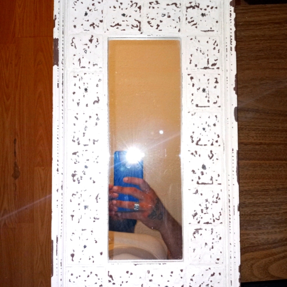 Beautiful rustic wood frame with Mirror